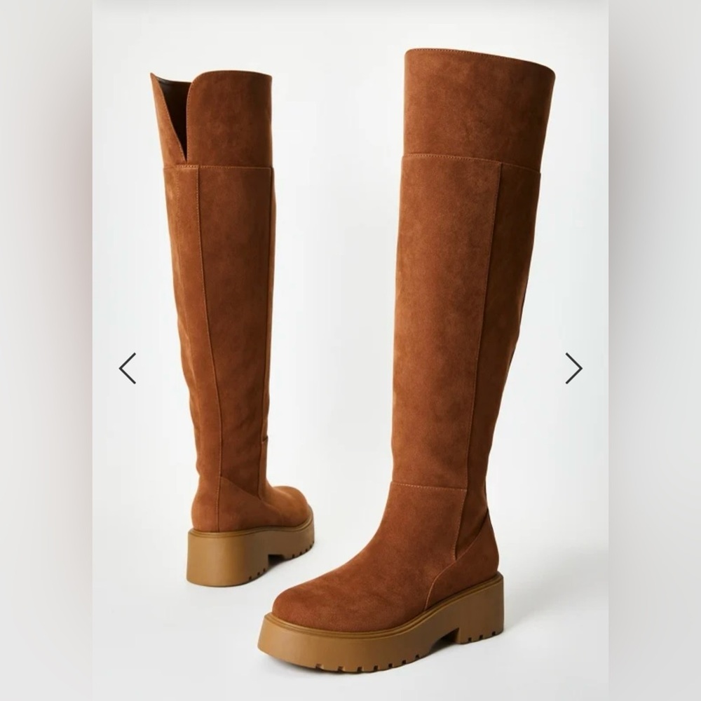 Just Fab Winnie Over the Knee boot in faux suede ❤️